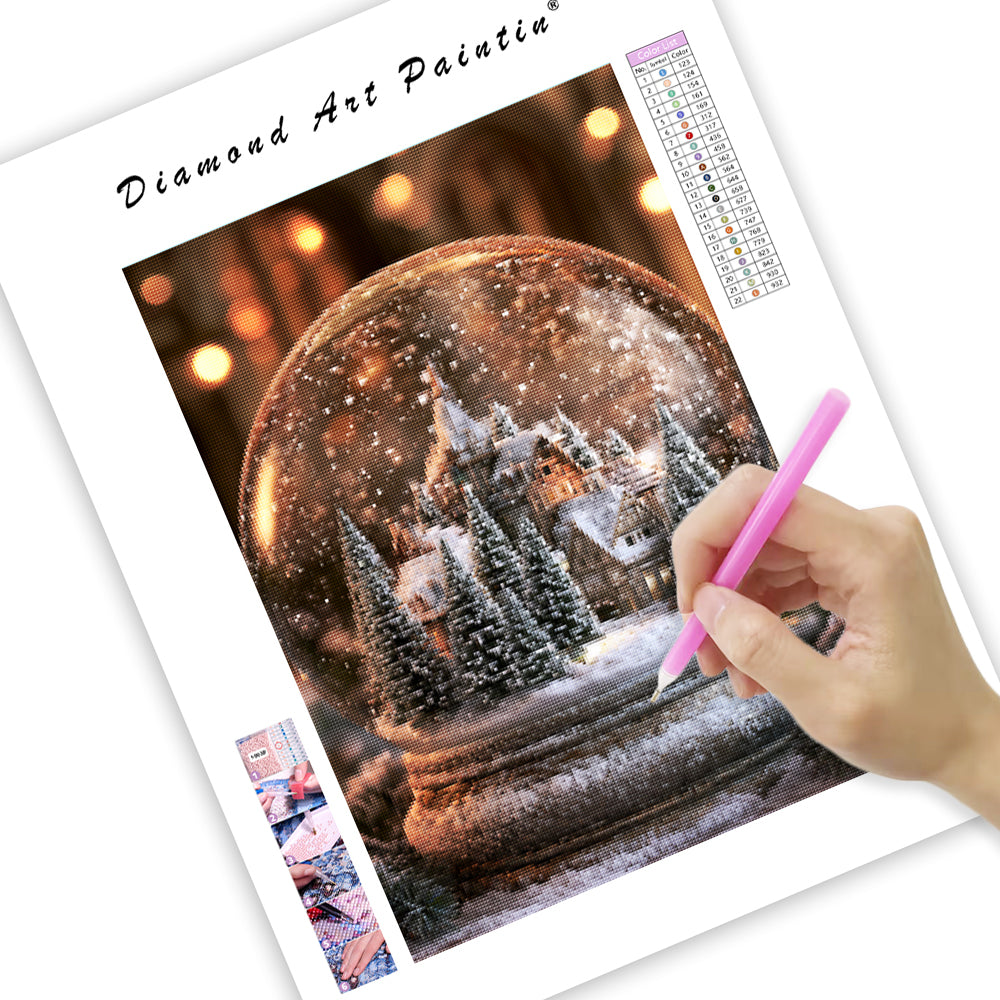 Snow Globe - Diamond Painting