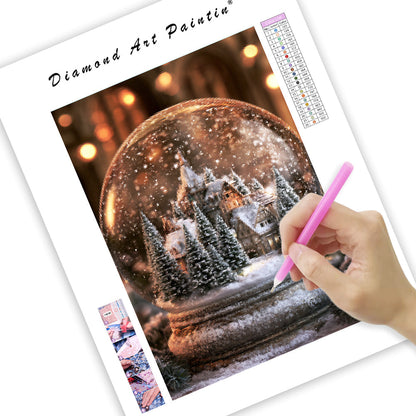 Snow Globe - Diamond Painting