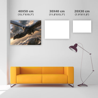 Soaring Giant Dragon - Diamond Painting