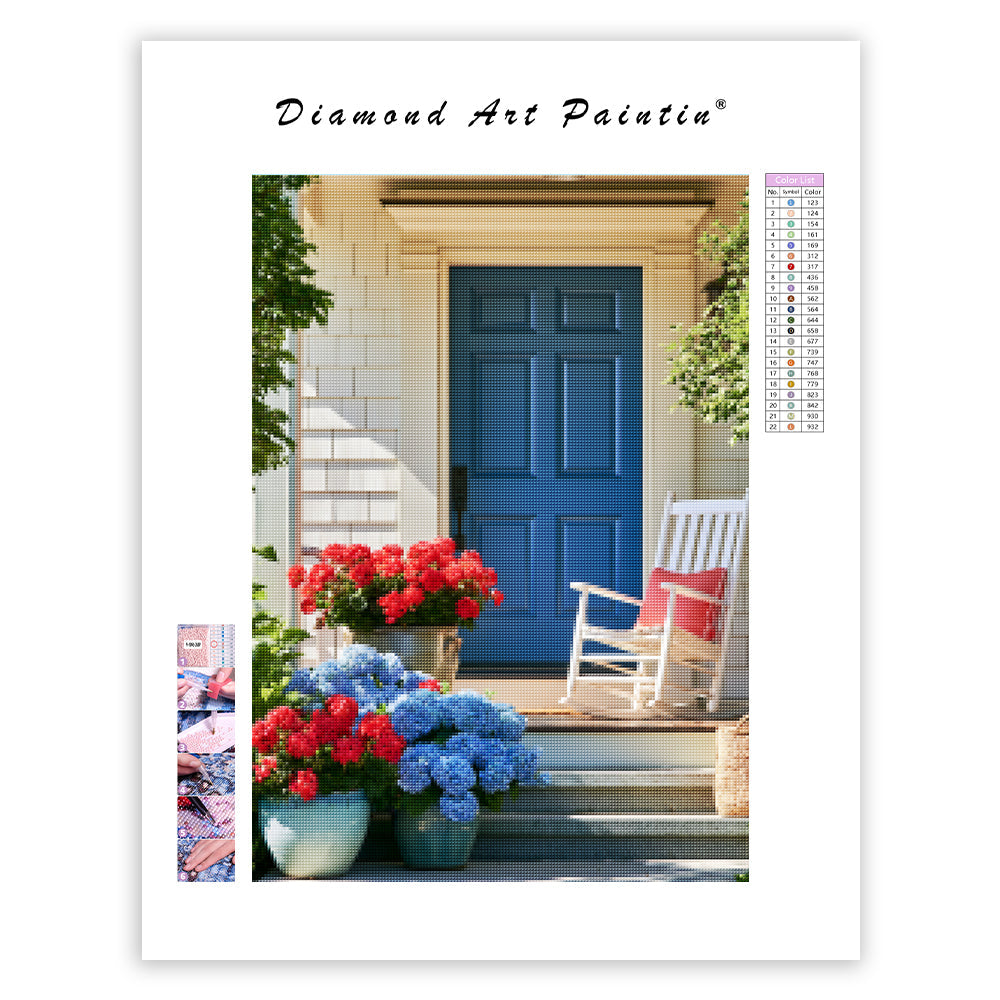 Summer Porch - Diamond Painting