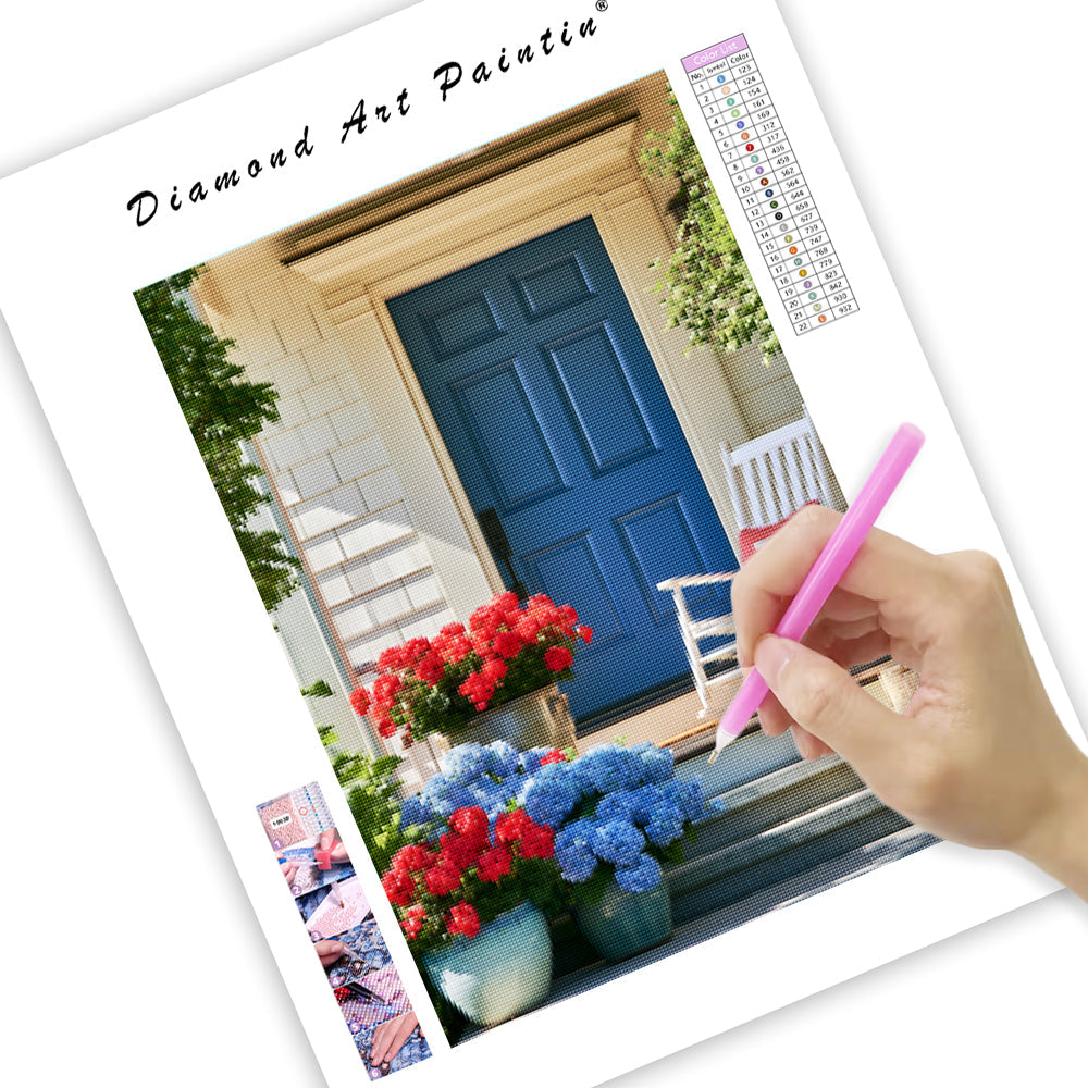 Summer Porch - Diamond Painting
