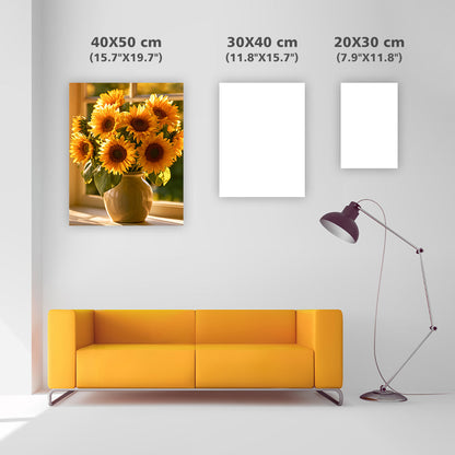 Sunflower Bouquet - Diamond Painting