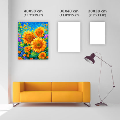 Sunflower Garden - Diamond Painting