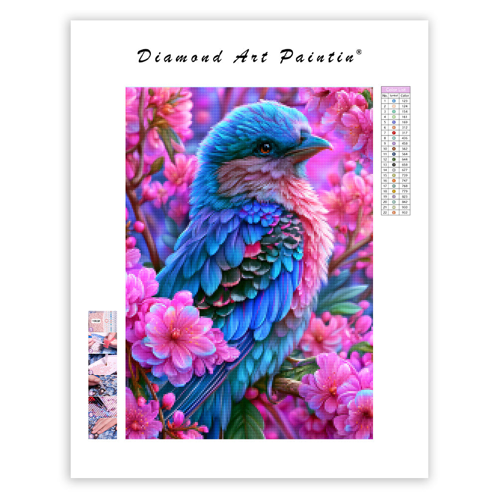 Tropical Bird - Diamond Painting