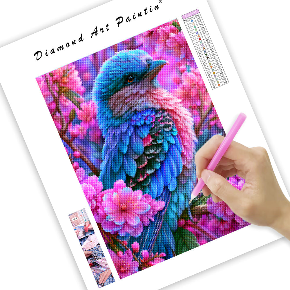 Tropical Bird - Diamond Painting