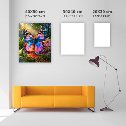 Tropical Butterfly - Diamond Painting