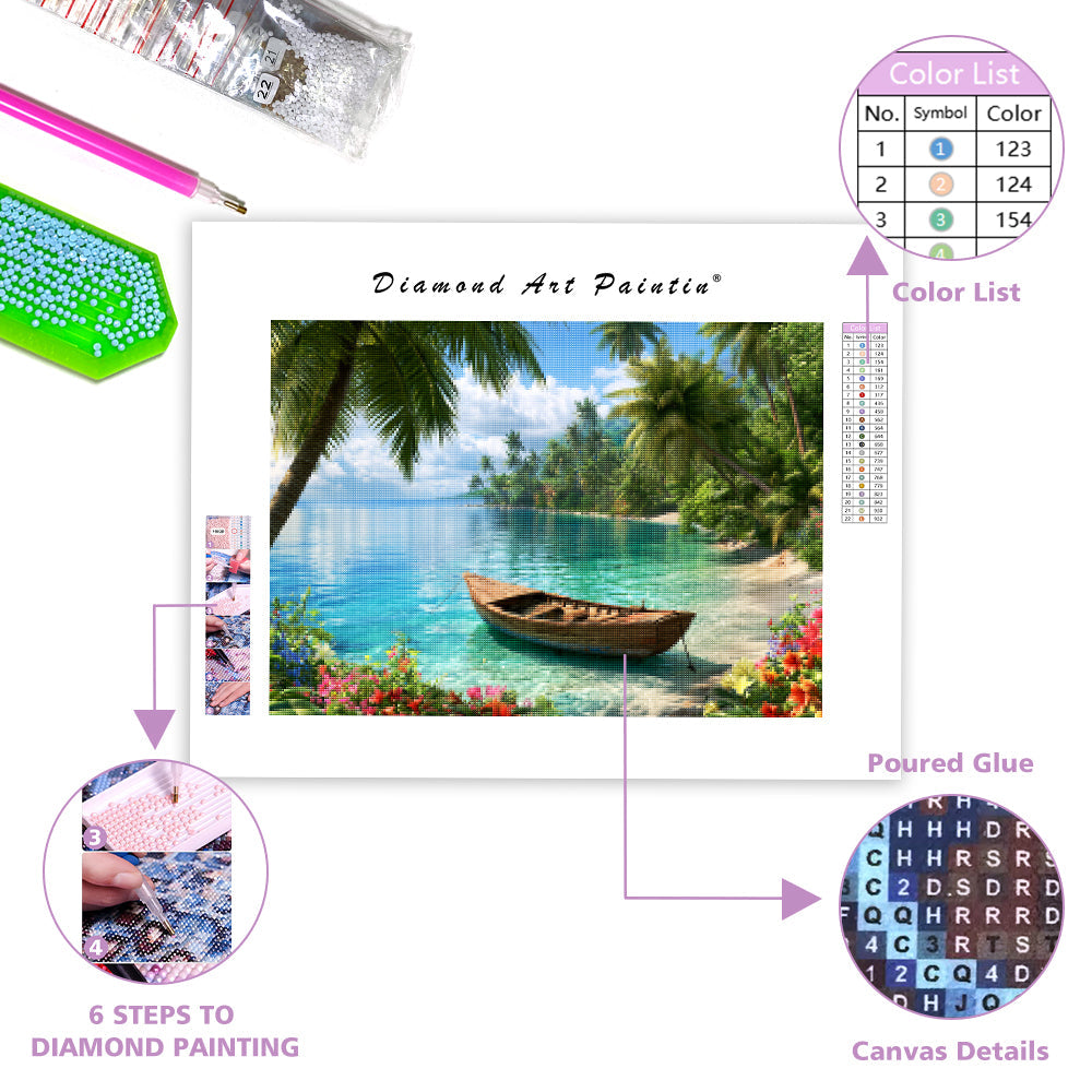Tropical Paradise - Diamond Painting