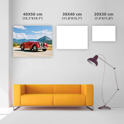 Vintage Car - Diamond Painting