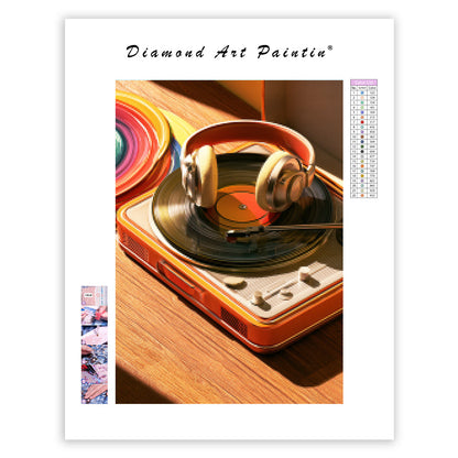 Vinyl Record - Diamond Painting