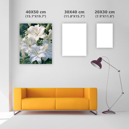 White Lily - Diamond Painting