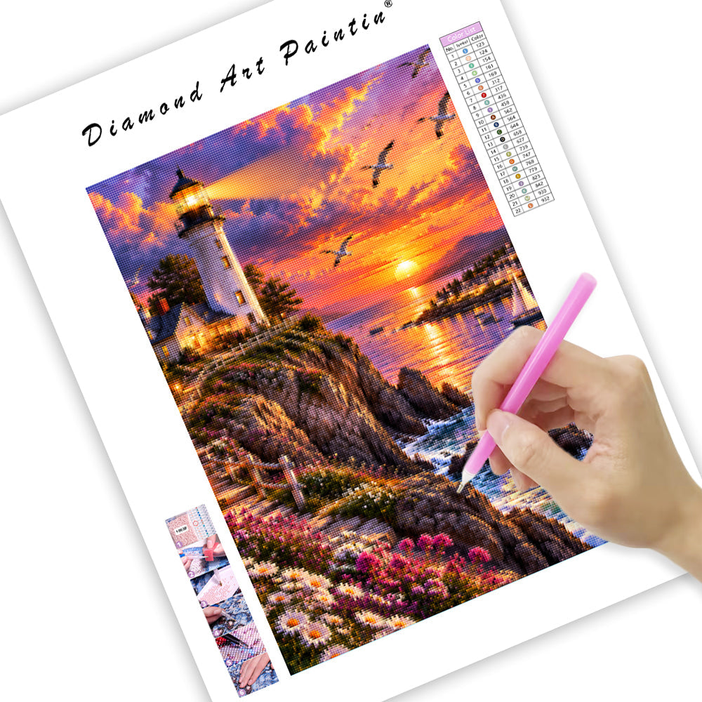 Cape Lighthouse - Diamond Painting