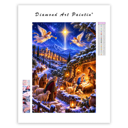 Dazzling night view - Diamond Painting