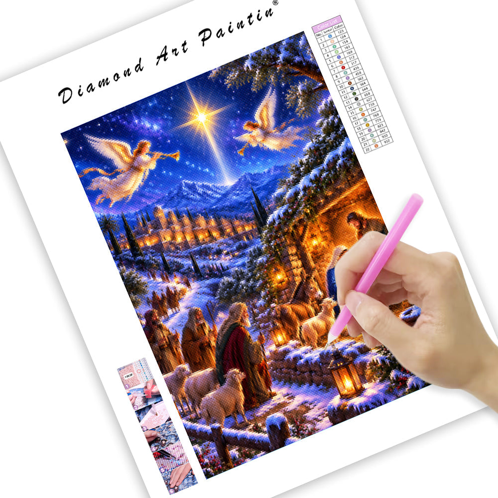 Dazzling night view - Diamond Painting