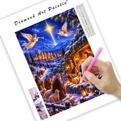 Dazzling night view - Diamond Painting