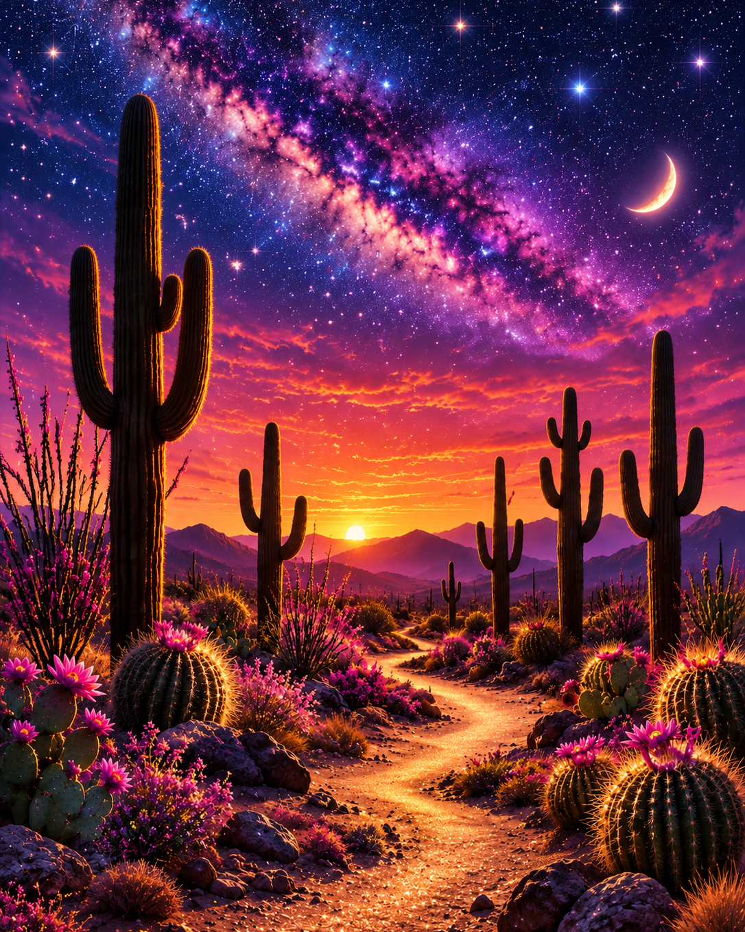Dreamlike Desert - Diamond Painting