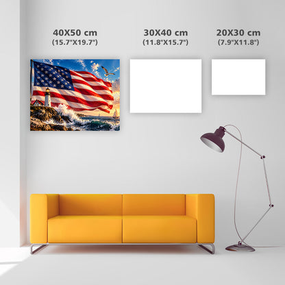 Giant national flag - Diamond Painting