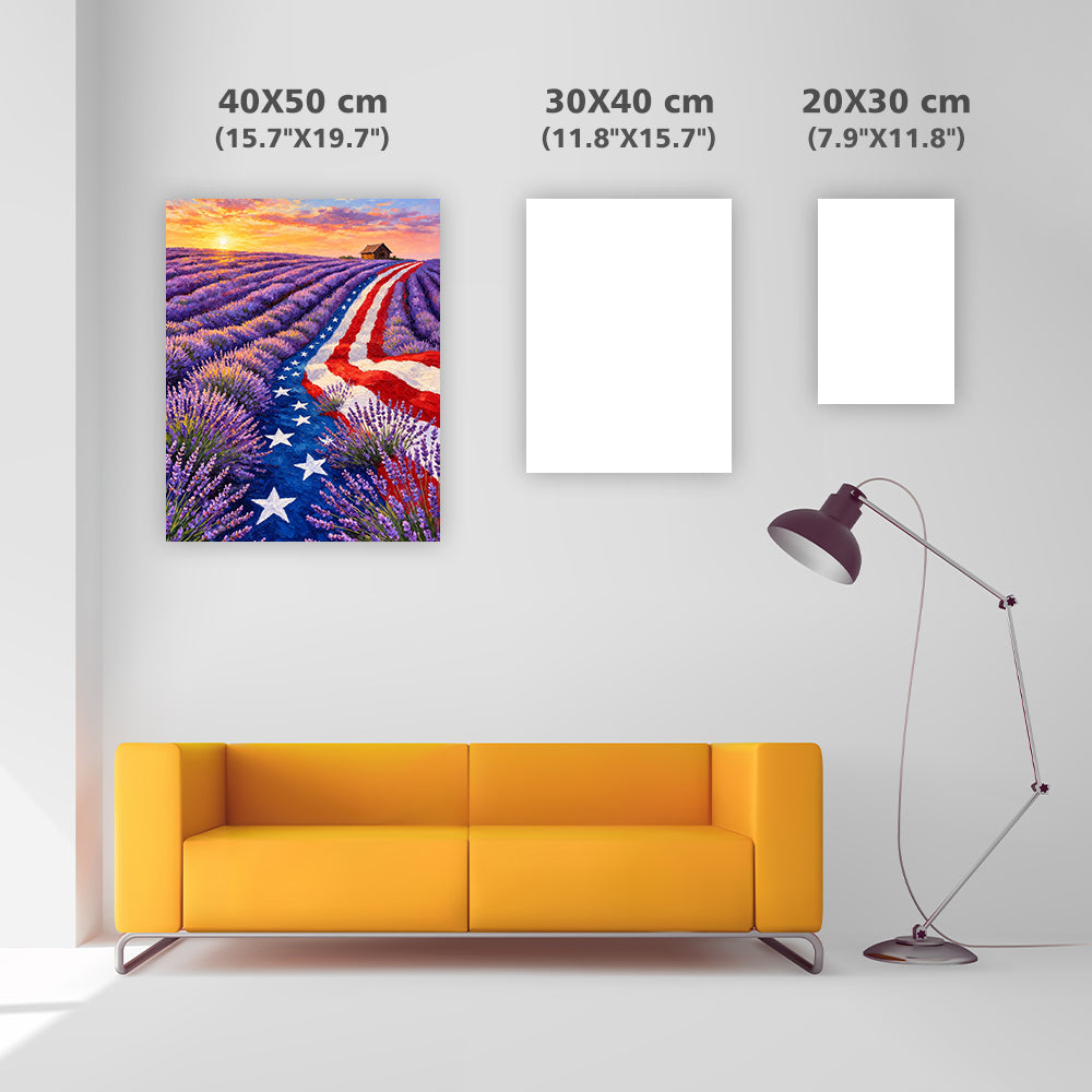 Lavender Trail - Diamond Painting