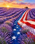 Lavender Trail - Diamond Painting