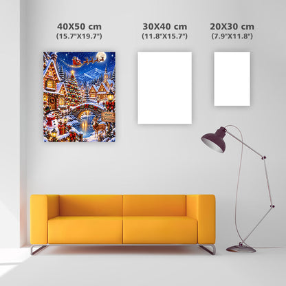 Magical Christmas Night - Diamond Painting