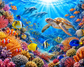 Ocean Wonders - Diamond Painting