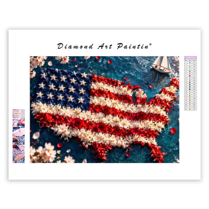 Petal Maps - Diamond Painting