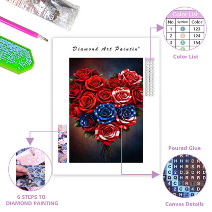 Whispers of the Rose - Diamond Painting