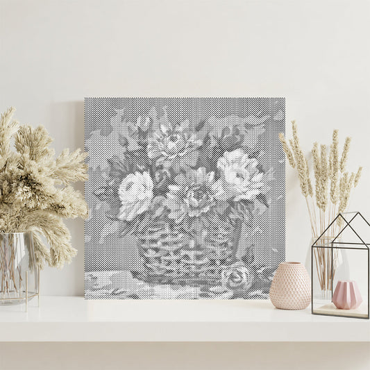 Blooming Romance - Dot Painting