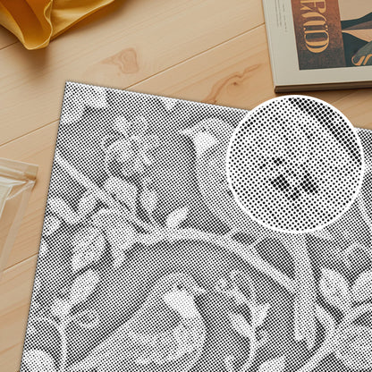 Bohemian Gold-edged Bird - Dot Painting