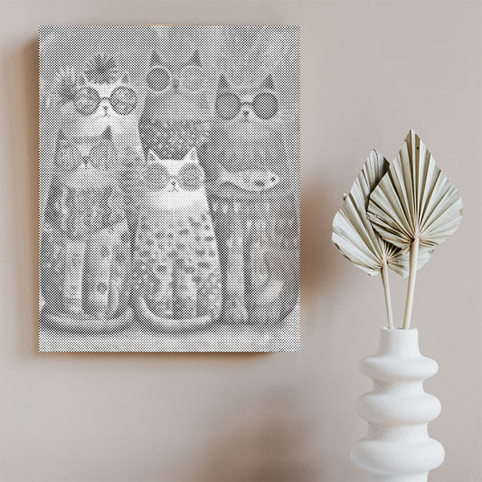 Cool Cat Crew - Dot Painting