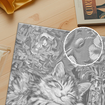 Cozy Calico - Dot Painting