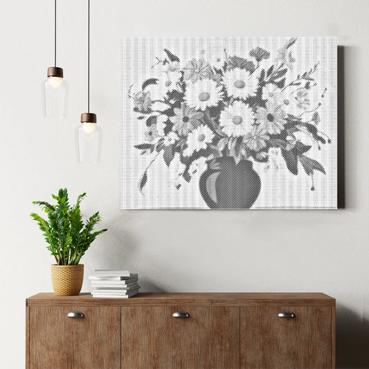 Golden Harmony - Dot Painting