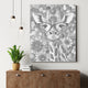 Hipster Giraffe - Dot Painting
