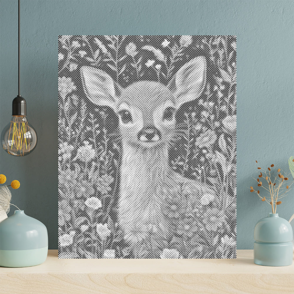 Innocent Fawn - Dot Painting