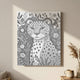 Jungle Leopard - Dot Painting
