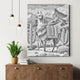 llama wearing - Dot Painting
