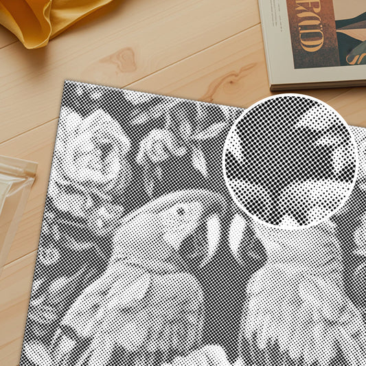 Parrot Couple - Dot Painting