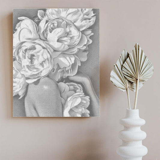 Peony - Dot Painting