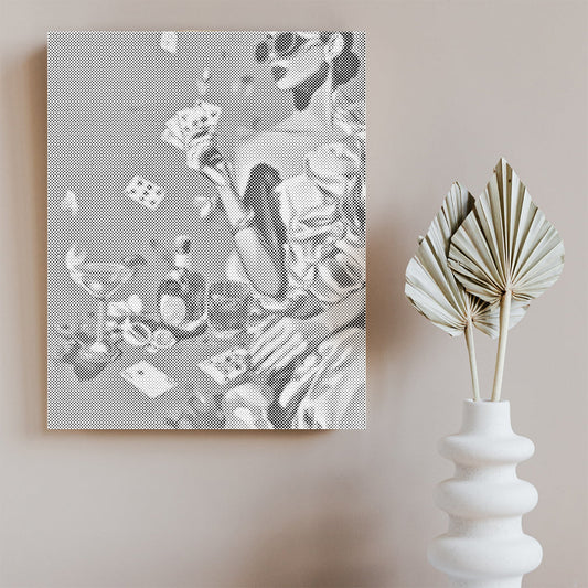 Romantic Evening - Dot Painting
