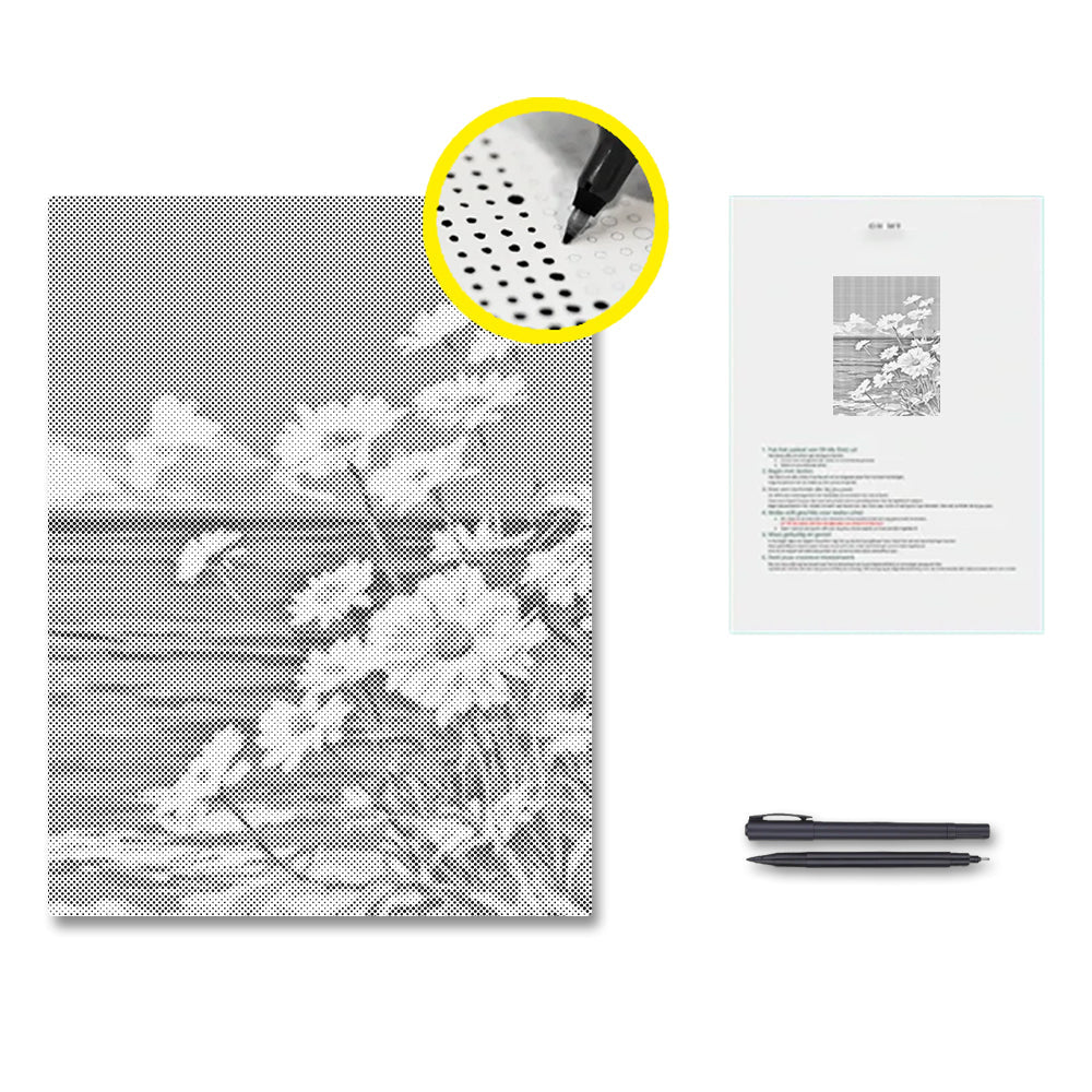 Sea Daisies - Dot Painting