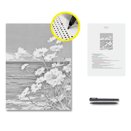 Sea Daisies - Dot Painting