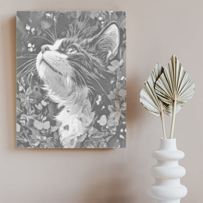 Selkirk Rex - Dot Painting