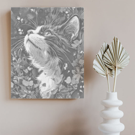 Selkirk Rex - Dot Painting