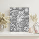 Starry Night Cat - Dot Painting