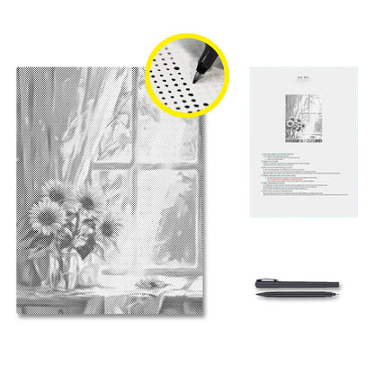 Sunflowers - Dot Painting