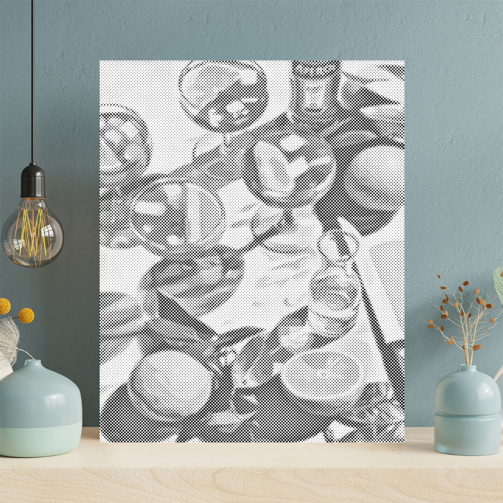 Sunny Drinks - Dot Painting