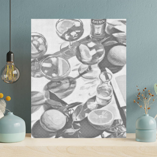 Sunny Drinks - Dot Painting