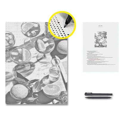 Sunny Drinks - Dot Painting