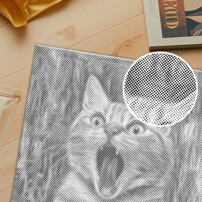 The Scream of Cat - Dot Painting