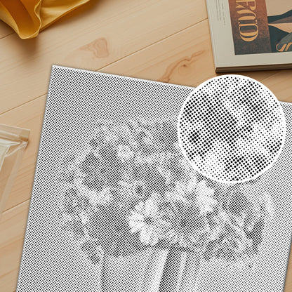 Rain Boots Flowers - Dot Painting