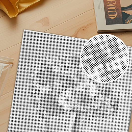 Rain Boots Flowers - Dot Painting